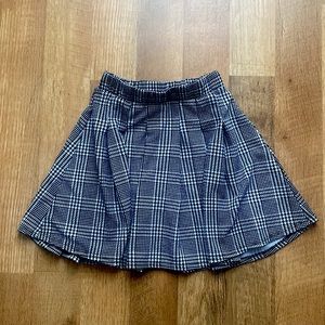 plaid skirt/windsor/mid-thigh length/size s